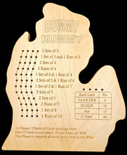 Load image into Gallery viewer, MICHIGAN LP Dummy Rummy gameboard.
